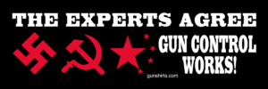 experts-agree-gun-control-works-bumper-sticker