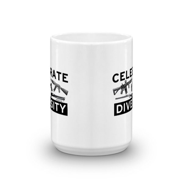 Celebrate Diversity Guns Coffee Mug