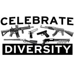 celebrate diversity guns design