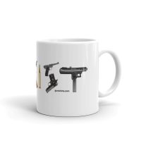 Coexist Guns 11oz. and 15oz. Coffee Mugs