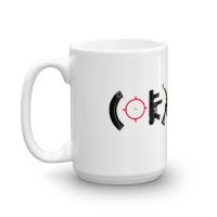Coexist Guns 11oz. and 15oz. Coffee Mugs