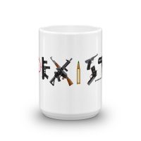 Coexist Guns 11oz. and 15oz. Coffee Mugs