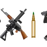 coexist guns lights design