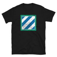 black 3rd infantry division shirt