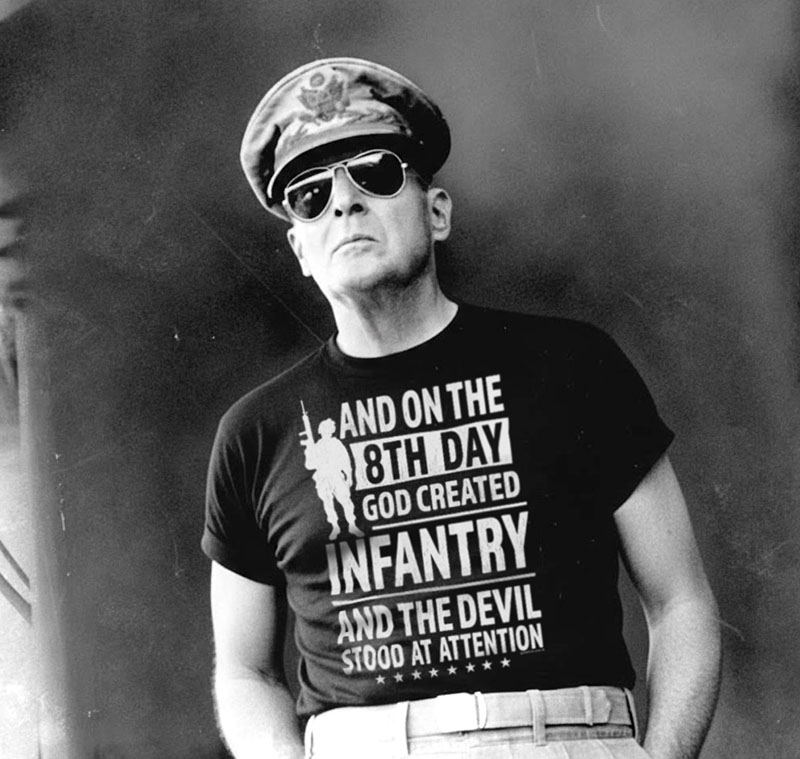 general-macarthur-wearing-army-infantry-t-shirt