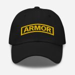 Armor Tab Classic Dad Hat - embroidered.