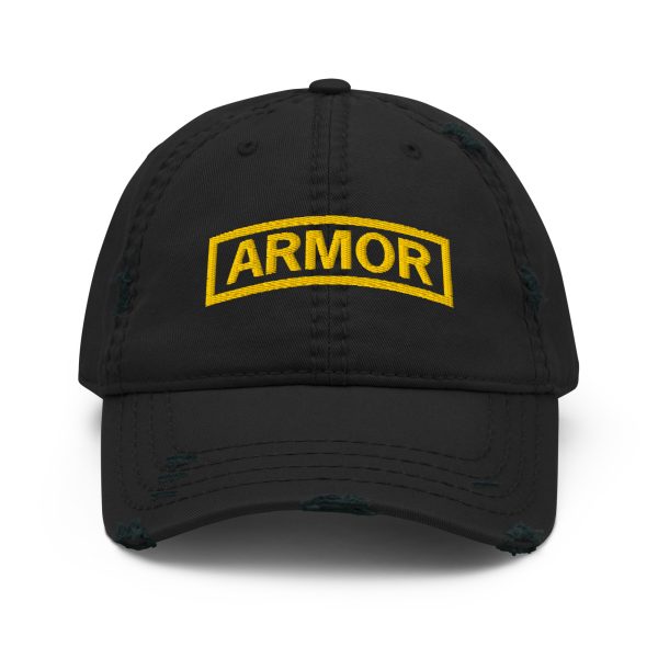 Armor Tab Design for Distressed Dad Hat
