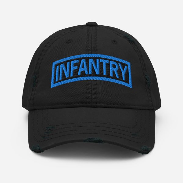 distressed-dad-hat-black-front-69d85714c6948.jpg infantry distressed dad hat