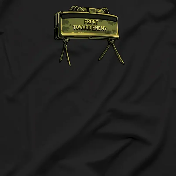SHOWCASE-06-mockup-claymore-back Back of T-Shirt - Picture of Claymore Mine "Front Toward Enemy"
