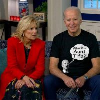 biden wearing favorite t-shirt