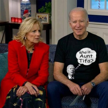 biden wearing favorite t-shirt