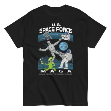 US Space Force T-Shirt - MAGA - Make Aerospace Great Again