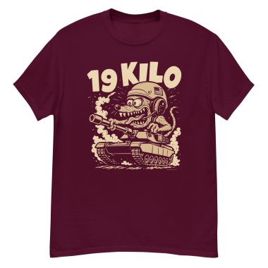 19Kilo Tanker T-Shirt Maroon