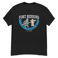 fort benning school for wayward boys black t-shirt