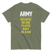 unisex-classic-tee-military-green-front-6a59af6a4d8a7.jpg