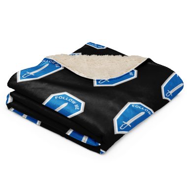 Follow Me Sherpa Blanket